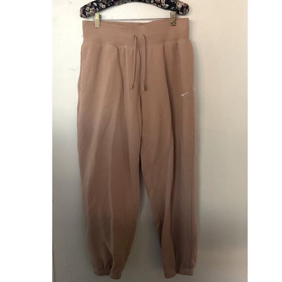Nike Women’s Fleece Joggers • Beige/Tan • Sweatpants • Size MY2K - Picture 4 of 9
